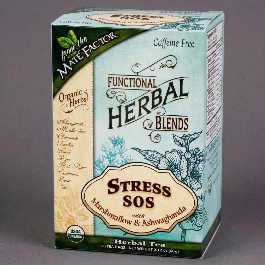 Mild urteblanding med skumfidus og ashwagandha